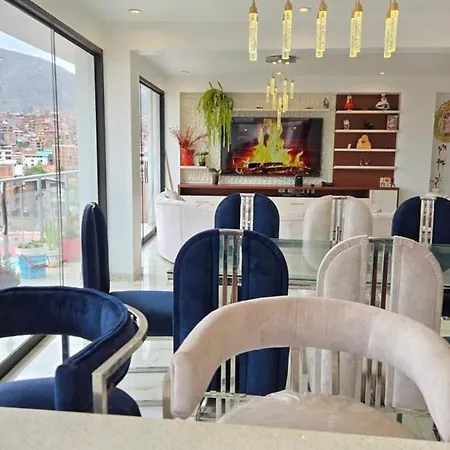 Penthouse De Lujo Con Vistas Panoramicas En Cusco Apartment