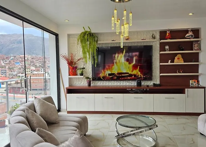 Apartamento Penthouse De Lujo Con Vistas Panorámicas En Cusco